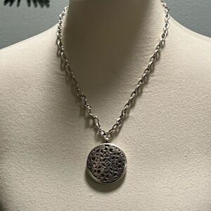 Brighton Serendipity Silver Pendant Necklace #BJNK